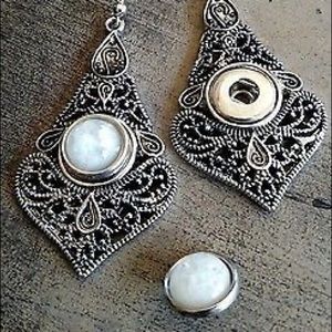 Snap Earrings Jewelry